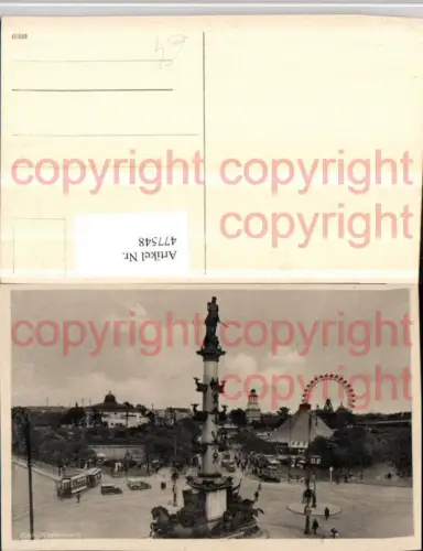 477548,Wien Leopoldstadt Praterstern Prater Tegetthoff-Monument Riesenrad