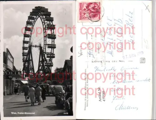 477580,Wien Leopoldstadt Prater Riesenrad Kino