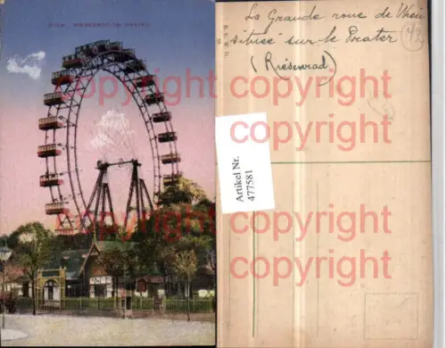 477581,Wien Leopoldstadt Prater Riesenrad