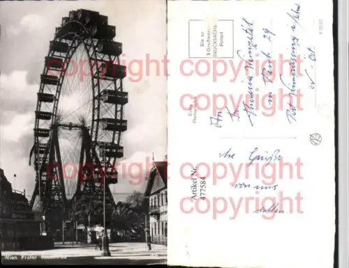 477584,Wien Leopoldstadt Prater Riesenrad