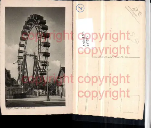 477595,Wien Leopoldstadt Prater Riesenrad