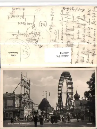 498694,Wien Leopoldstadt Prater Riesenrad Kino