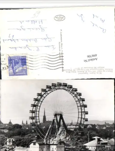 498706,Wien Leopoldstadt Prater Riesenrad
