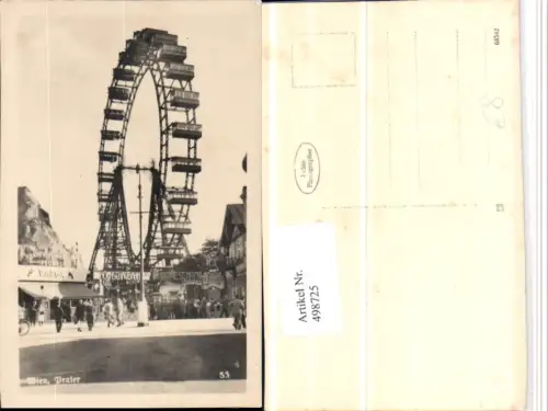 498725,Wien Leopoldstadt Prater Riesenrad