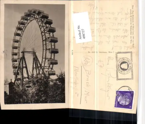 498727,Wien Leopoldstadt Prater Riesenrad