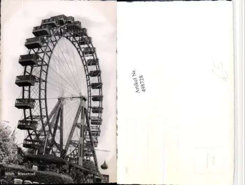 498728,Wien Leopoldstadt Prater Riesenrad