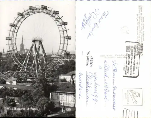 532647,Wien 2 Leopoldstadt Prater Riesenrad