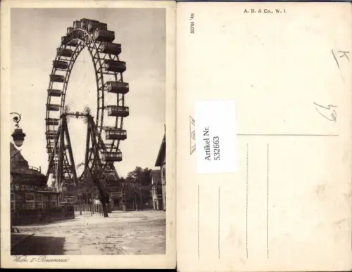 532663,Wien 2 Leopoldstadt Prater Riesenrad