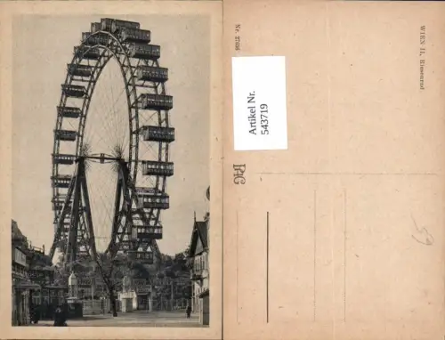 543719,Wien Leopoldstadt Prater Riesenrad