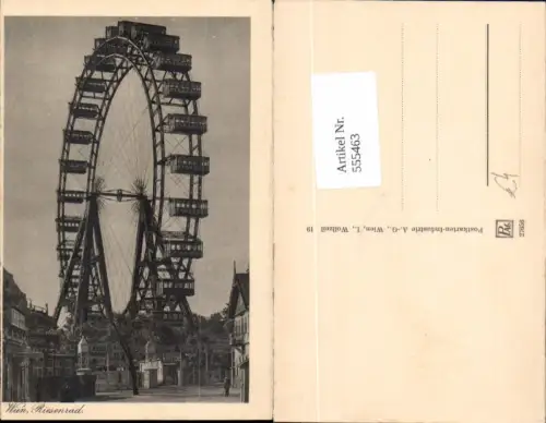 555463,Wien Leopoldstadt Prater Riesenrad