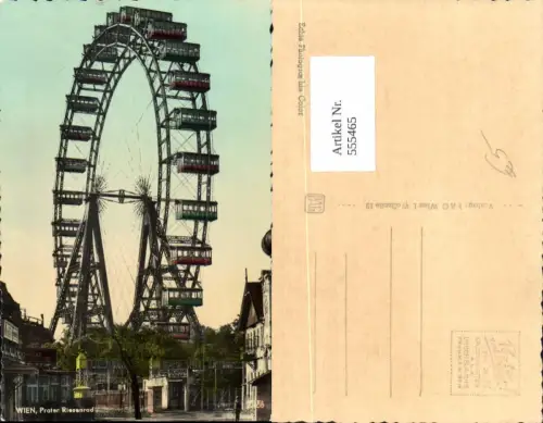 555465,Wien Leopoldstadt Prater Riesenrad