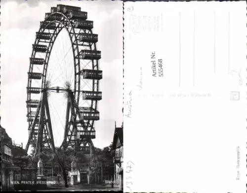 555468,Wien Leopoldstadt Prater Riesenrad