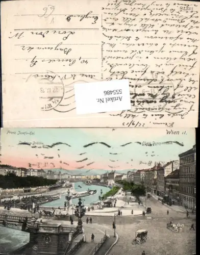 555486,Wien Leopoldstadt Franz Josefs Kai Obere Donaustrasse pub Ledermann 11278
