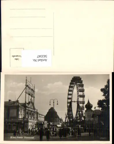 563347,Wien Leopoldstadt Prater Riesenrad und Kino