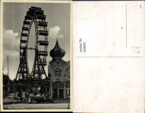 592693,Wien Leopoldstadt Prater Riesenrad Vienna