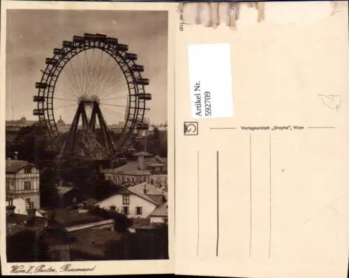 592709,Wien Leopoldstadt Prater Riesenrad Vienna