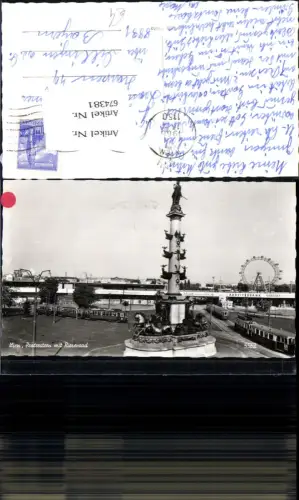 674381,Wien Leopoldstadt Praterstern Tegetthoff Monument