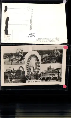 674384,Wien Leopoldstadt Prater Riesenrad Liliputbahn Hochschaubahn