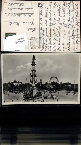 674395,Wien Leopoldstadt Praterstern Tegetthoff Monument