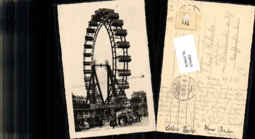 674402,Wien Leopoldstadt Riesenrad Prater