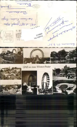 680615 Wien Leopoldstadt Prater Riesenrad Lok Liliputtbahn