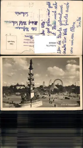 680668 Wien Leopoldstadt Praterstern Tegetthoff-Denkmal