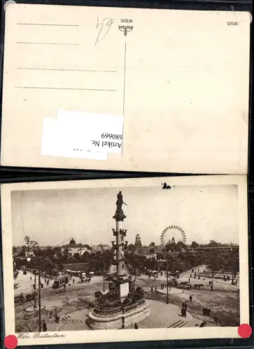 680669 Wien Leopoldstadt Praterstern Tegetthoff-Denkmal