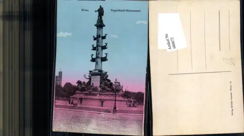 680672 Wien Leopoldstadt Praterstern Tegetthoff-Denkmal