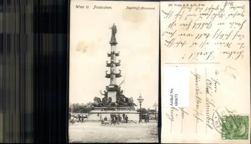 680673 Wien Leopoldstadt Praterstern Tegetthoff-Denkmal