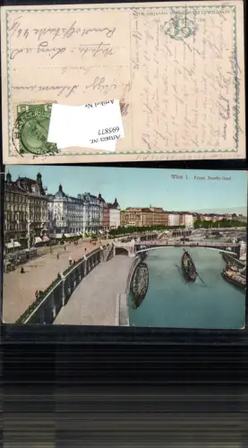 695877 Wien Leopoldstadt Donaukai Donaukanal Franz Josefs Quai