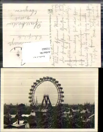 715662 Wien Leopoldstadt Riesenrad Prater gel Pfarrkirchen Rottal Bayern
