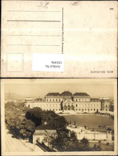 102496,Wien Landstrasse Belvedere Kupfertiefdruck pub Kilophot