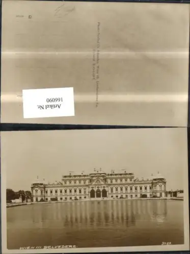 166090,Wien 3 Landstrasse Belvedere Wasserbecken