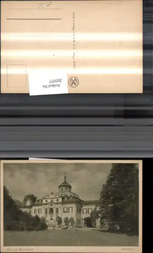 205977,Wien 3 Schloss Belvedere Rückseite