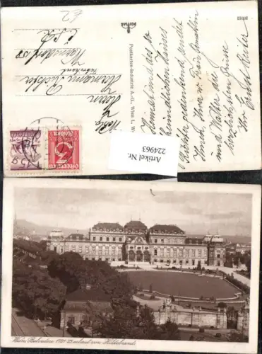 224963,Wien Landstraße Belvedere