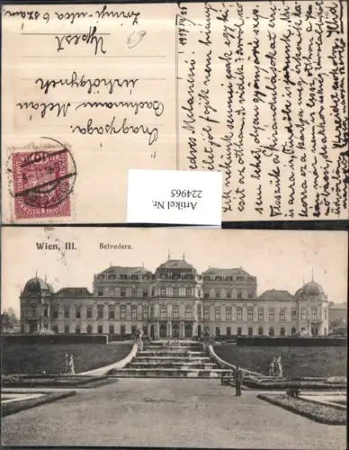 224965,Wien Landstraße Belvedere