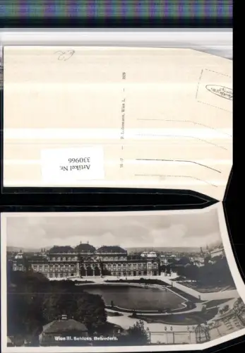 330966,Wien Landstraße Schloss Belvedere