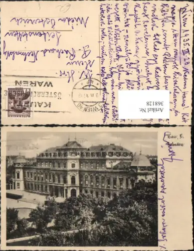 368128,Wien Landstraße Schloss Belvedere