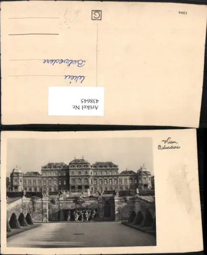 438645,Wien Landstraße Schloss Belvedere