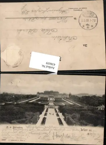 438659,Wien Landstraße Schloss Belvedere