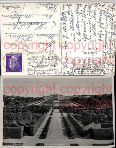 477601,Wien Landstraße Schloss Belvedere