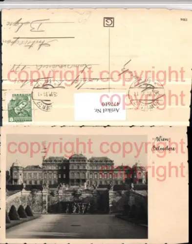 477610,Wien Landstraße Schloss Belvedere