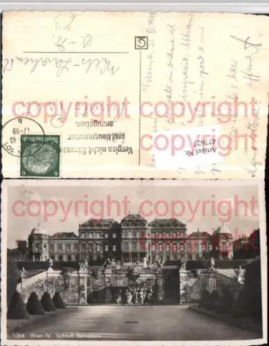 477627,Wien Landstraße Schloss Belvedere