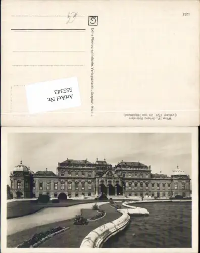 555343,Wien Landstraße Belvedere