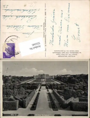 555345,Wien Landstraße Belvedere