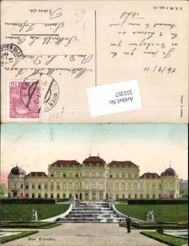 555357,Wien Landstraße Belvedere pub B.K.W.I. 105-27