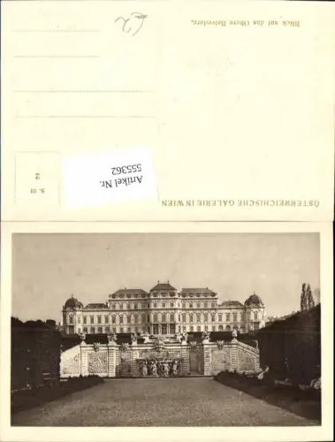 555362,Wien Landstraße Belvedere