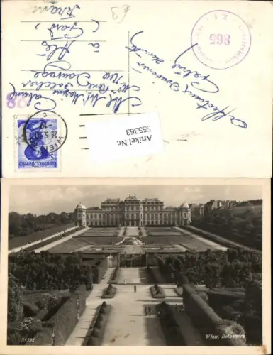 555363,Wien Landstraße Belvedere