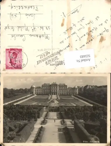555683,Wien Landstraße Belvedere Schloss