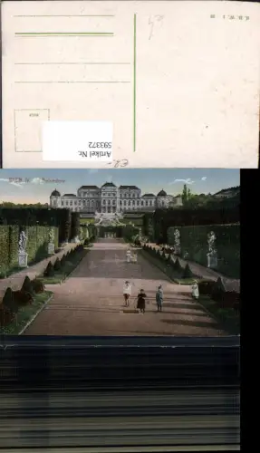 593372,Wien Landstraße Schloss Belvedere Vienna
